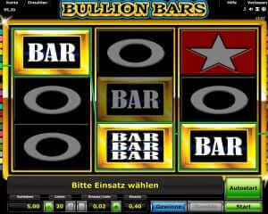 Bullion Bars online spielen