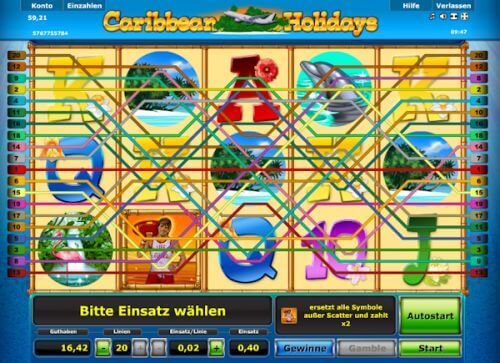 Caribbean Holidays bei StarGames spielen