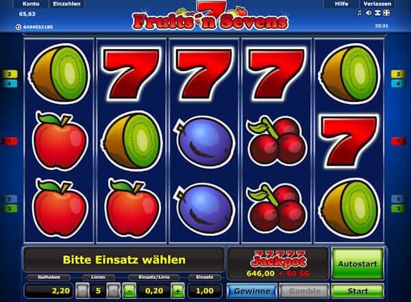 Fruits'n Seven bei StarGames spielen