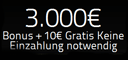 €3000 und Highroller Bonus beim Casino Tropez