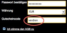 EuroGrand Gutschein einlösen