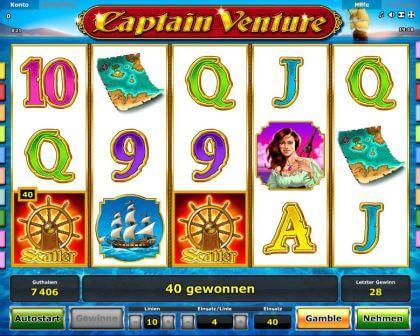 Captain Venture Spielautomat - Jetzt online kostenlos spielen Captain Venture Spielautomat - Jetzt online kostenlos spielen