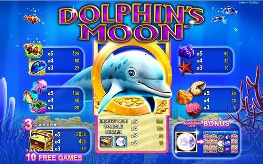 Dolphins Moon online spielen