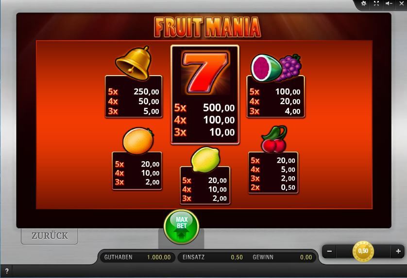 fruit mania spielen fruit mania spielen