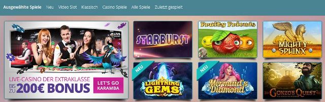 Karamba Freispiele Einlösen