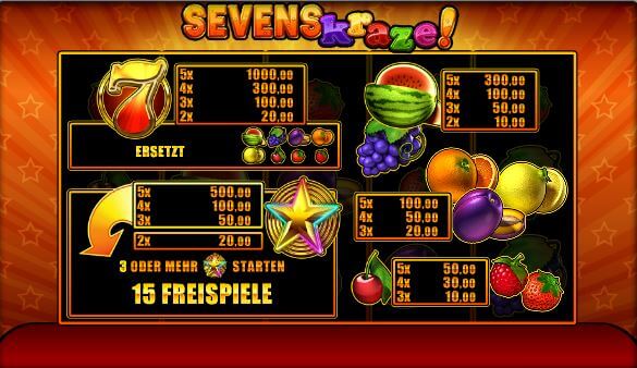 sevens kraze spielen sevens kraze spielen
