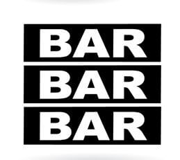 Bar-Symbol
