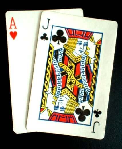 blackjack jogo de cartas