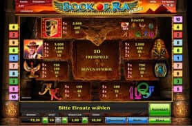 Book of Ra online spielen