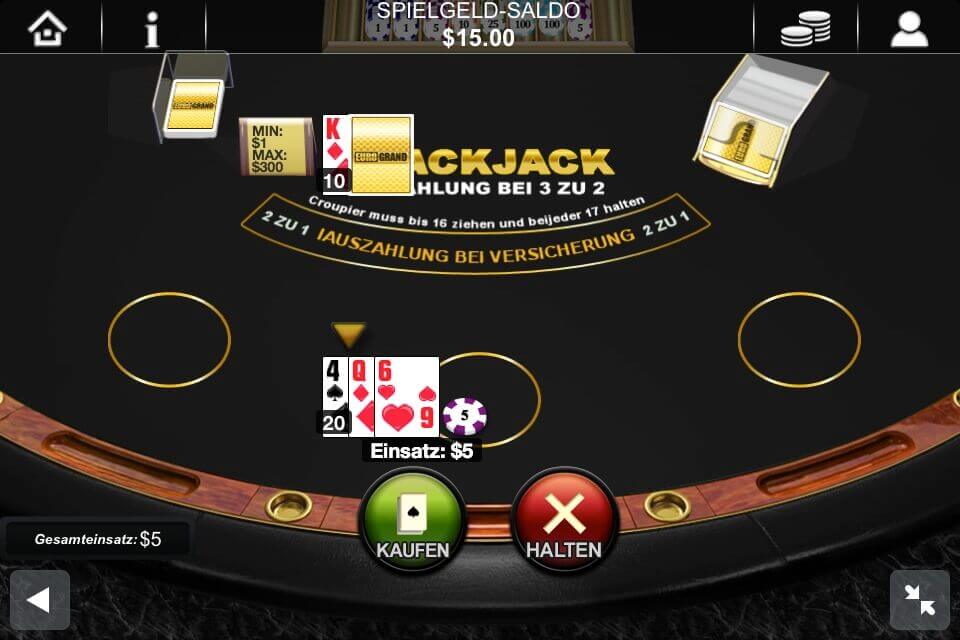 Black Jack online