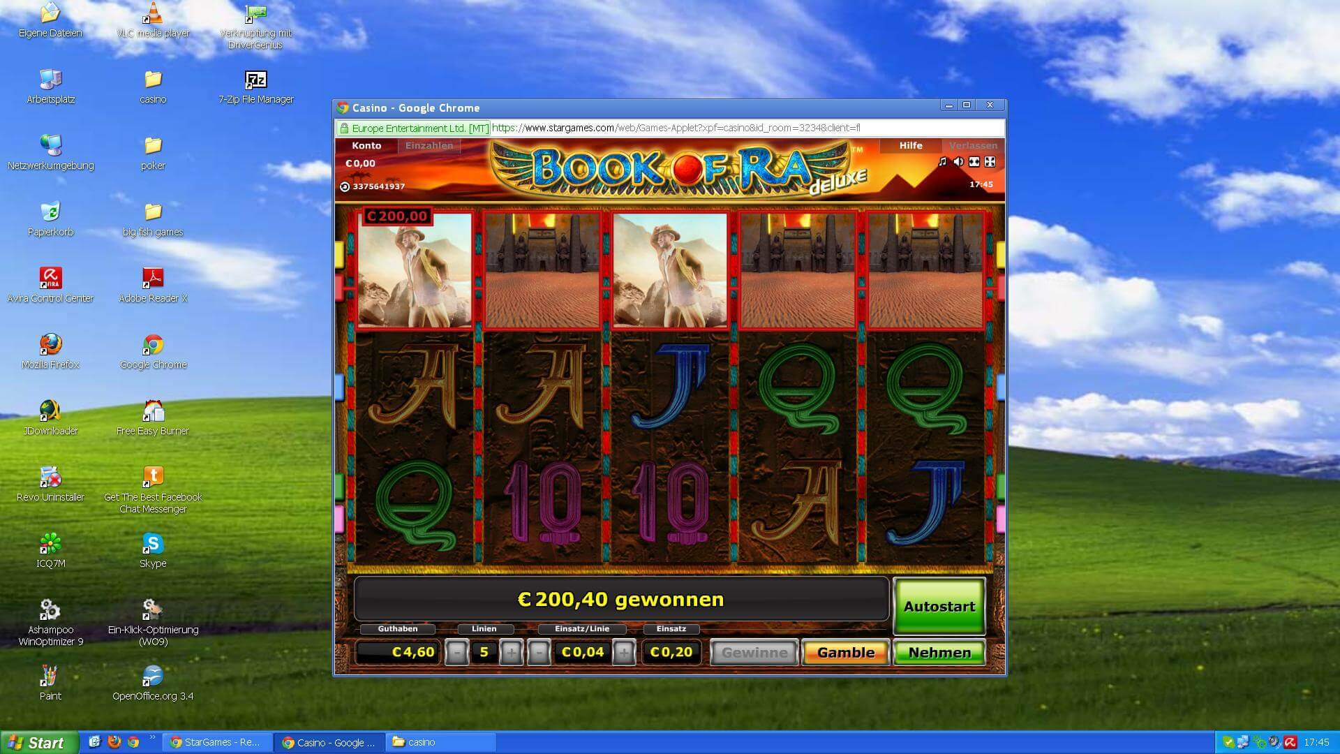 Casino Stargames Bonus