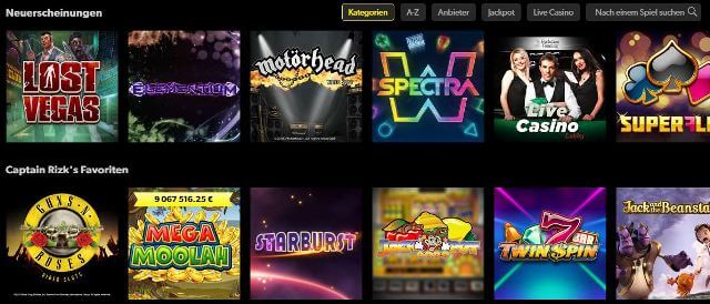 Rizk Online Casino - Neues Zahlungssystem Rizk Online Casino - Neues Zahlungssystem