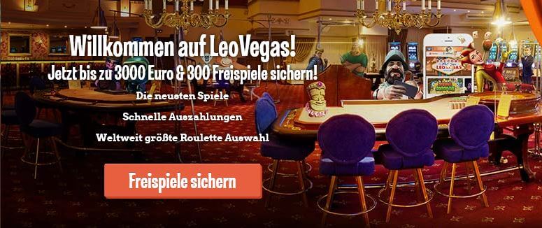 leo vegas Bonus
