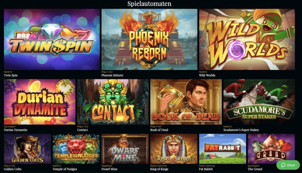 Premier Live Casino Spielautomaten