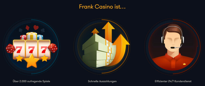 frank online casino