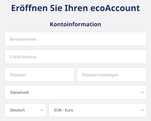bei ecopayz anmelden