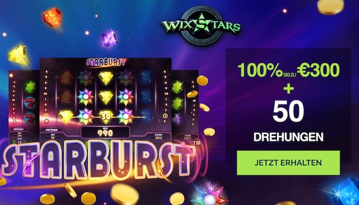 wixstars bonus code