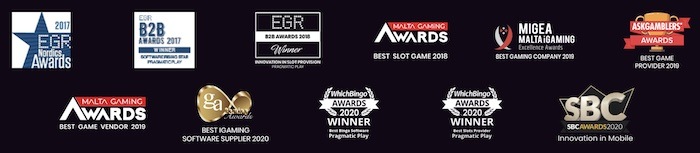 pragmatic play awards