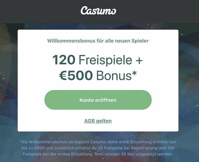 casumo bonus