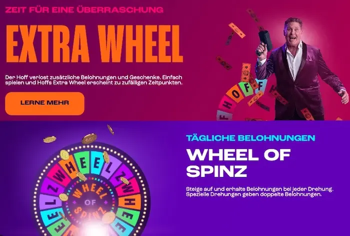 Wheelz Extra Wheel Bonus für Bestandskunden