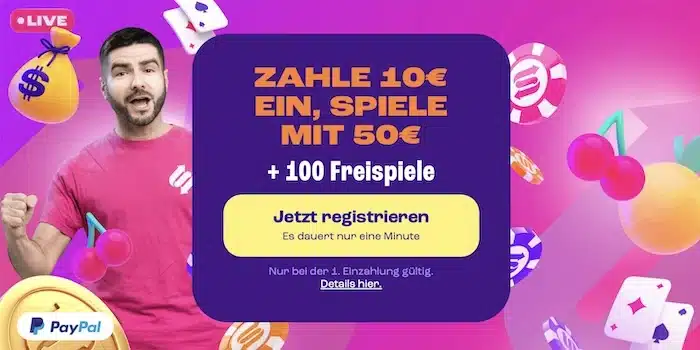 Spinz Bonus für Neukunden